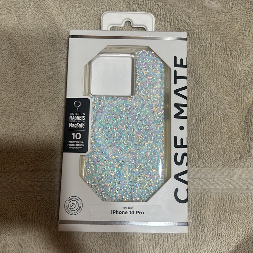 Casemate glitter case for 14 pro